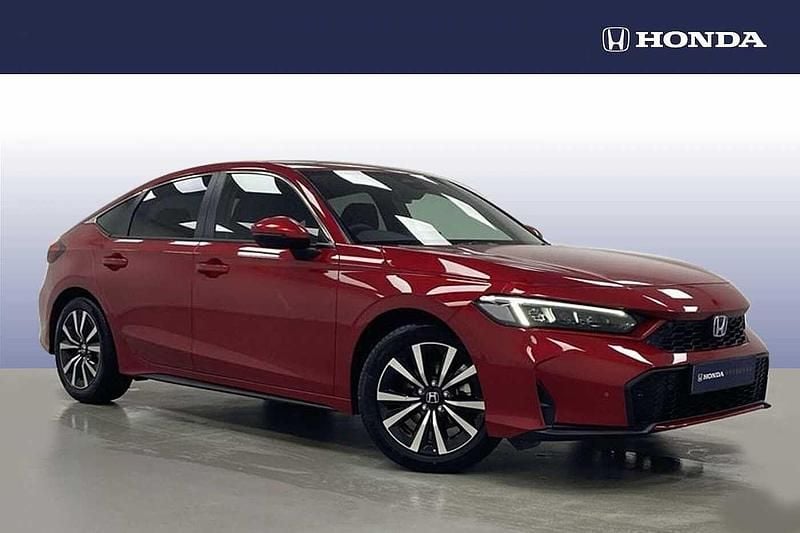 New Honda Civic Elegance 182 HP (133 kW) 2025 Red Hatchback