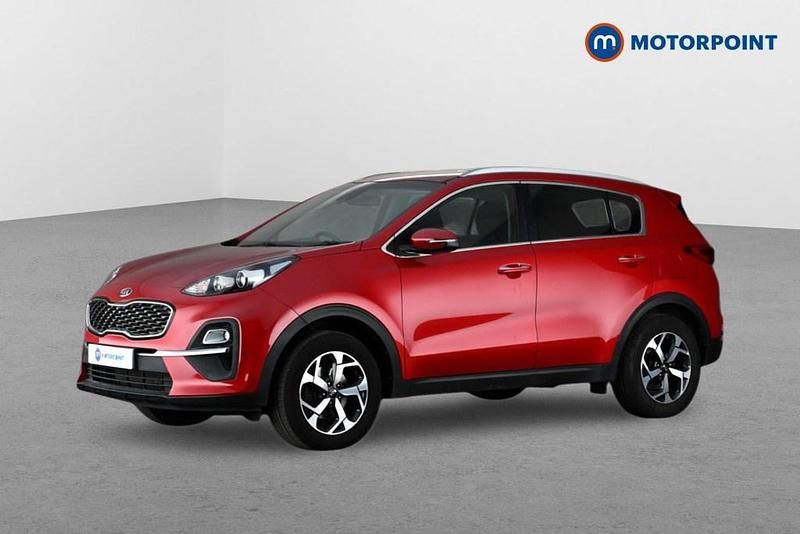 Used Kia Sportage 177 HP (130 kW) 2021 Red SUV