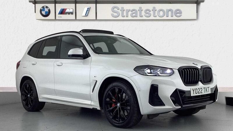 White Used 2022 BMW X3 M Sport SUV | £37,490 (Fair price) - Image 1/4