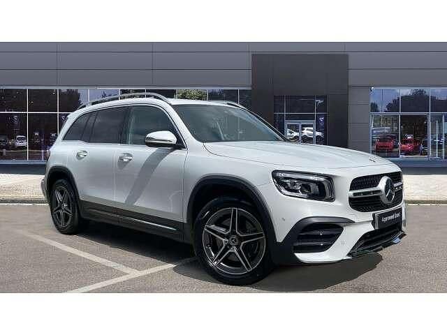 White Used 2022 Mercedes GLB220 AMG Line Premium SUV | £29,290 (Fair price) - Image 1/4