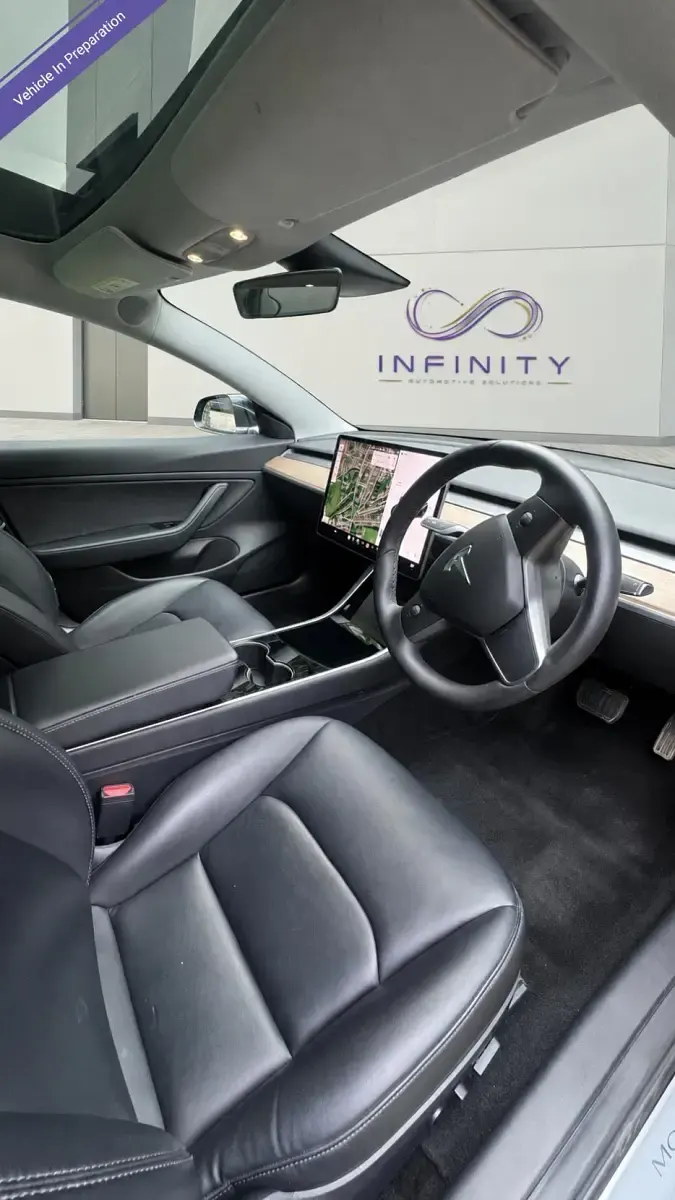Used Tesla Model 3 Long Range AWD 75 kW (102 HP) 2019 Black Sedan