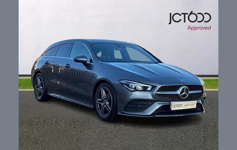 Grey Used 2020 Mercedes CLA180 AMG line Sedan | £20,000 (Good price) - Image 1/4