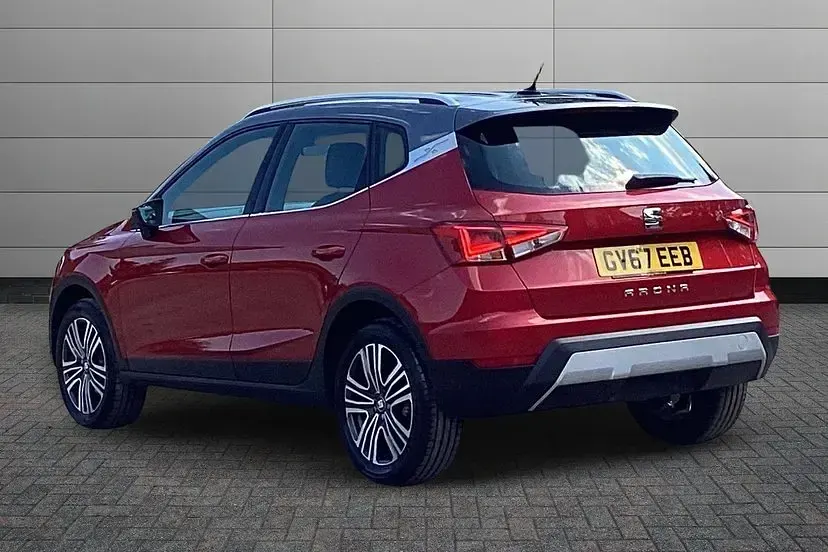 Used Seat Arona XCELLENCE 113 HP (83 kW) 2018 Desire red SUV
