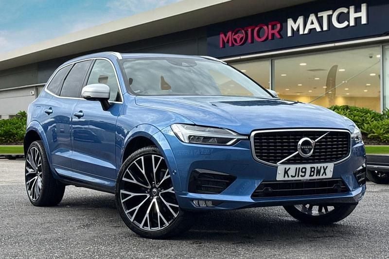 Blue Used 2019 Volvo XC60 R-Design Pro SUV | £22,999 (Good price) - Image 1/4