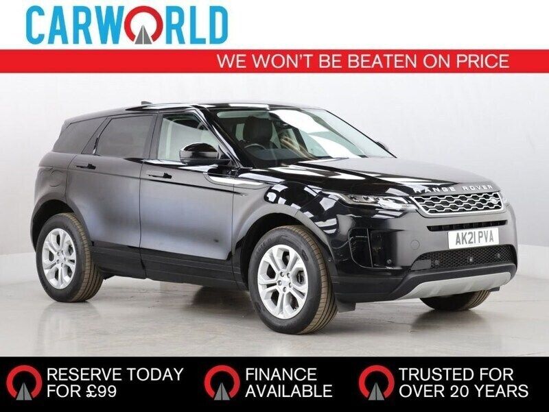Black Used 2021 Land Rover Range Rover evoque S SUV | £16,790 (Fair price) - Image 1/3