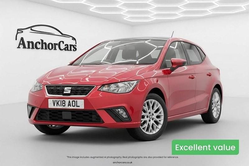 Red Used 2018 Seat Ibiza Design Hatchback | £7,690 (Fair price) - Image 1/1
