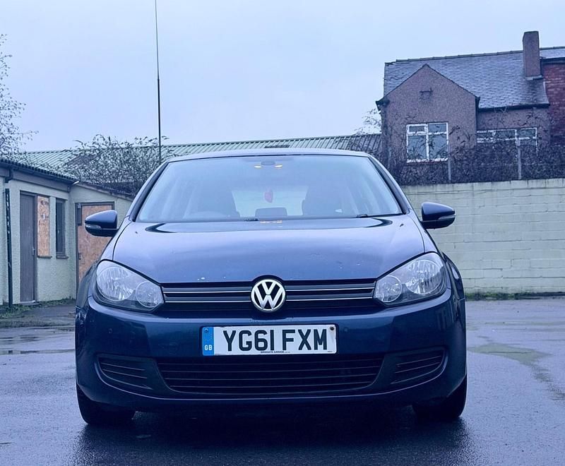 Used VW Golf VI 2011 Blue Hatchback