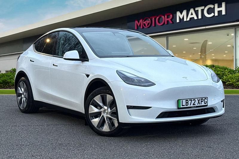 Used Tesla Model Y Long Range AWD 378 kW (514 HP) 2022 White SUV