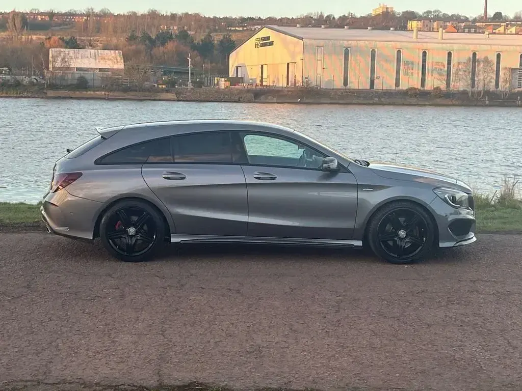 Used Mercedes CLA250e Shooting Brake AMG 2015 Grey Estate