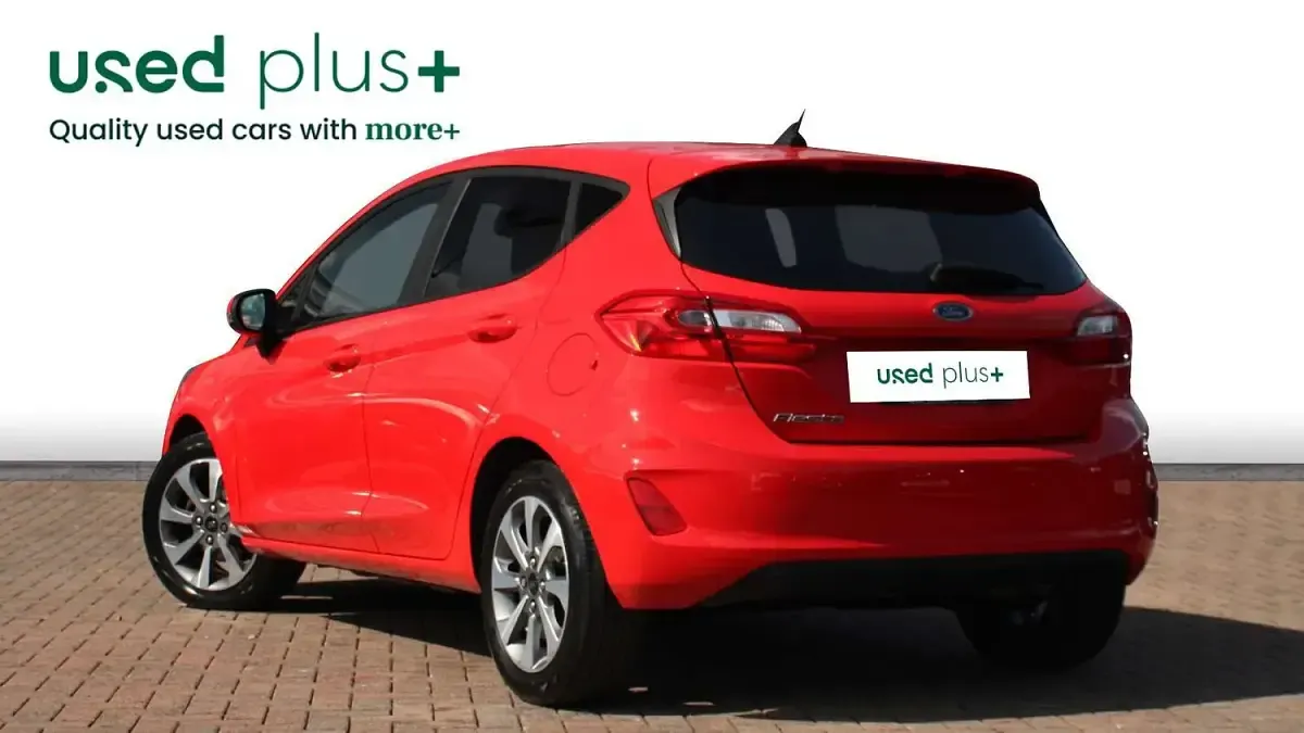 Used Ford Fiesta Trend 95 HP (69 kW) 2020 Red Hatchback