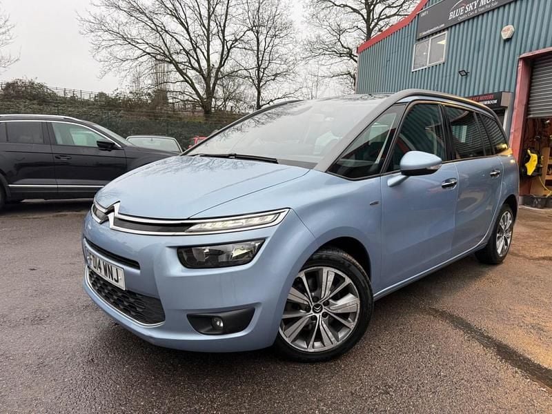 Blue Used 2014 Citroën Grand C4 Picasso Exclusive MPV | £5,220 (Good price) - Image 1/4
