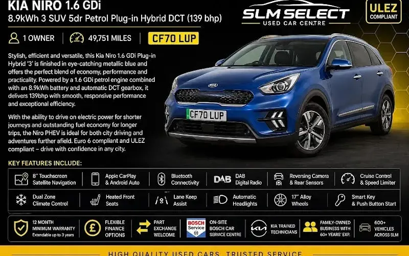 Gebraucht Kia Niro 141 PS (103 kW) 2021 SUV