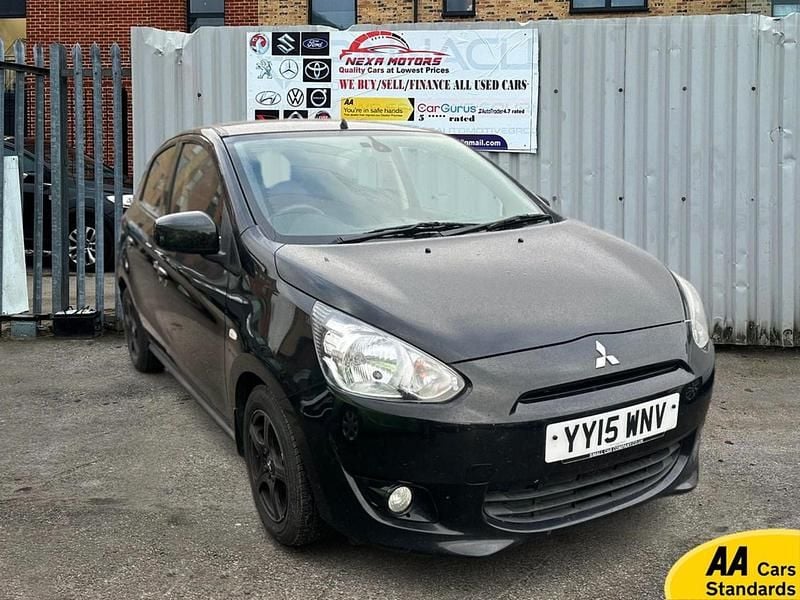 Used Mitsubishi Mirage 79 HP (58 kW) 2015 Black Hatchback