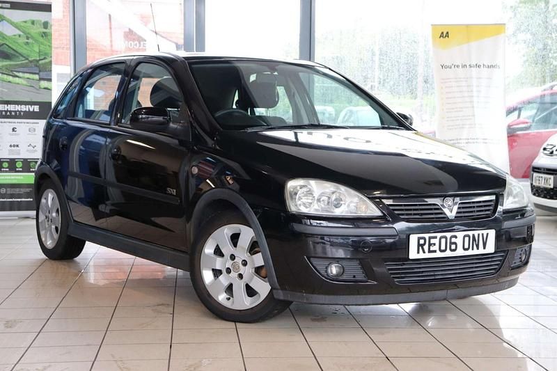 Black Used 2006 Vauxhall Corsa Hatchback | £1,250 (Good price) - Image 1/4