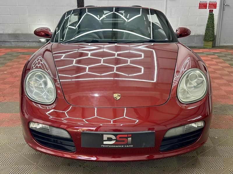 Used Porsche Boxster 240 HP (176 kW) 2008 Red Cabriolet