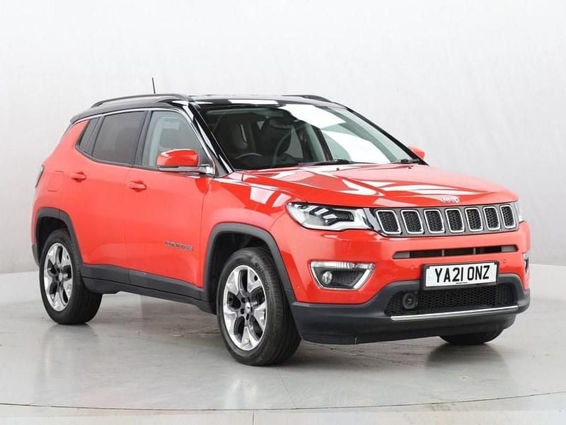 Usado Jeep Compass Limited 140 CV (102 kW) 2021 Rojo SUV