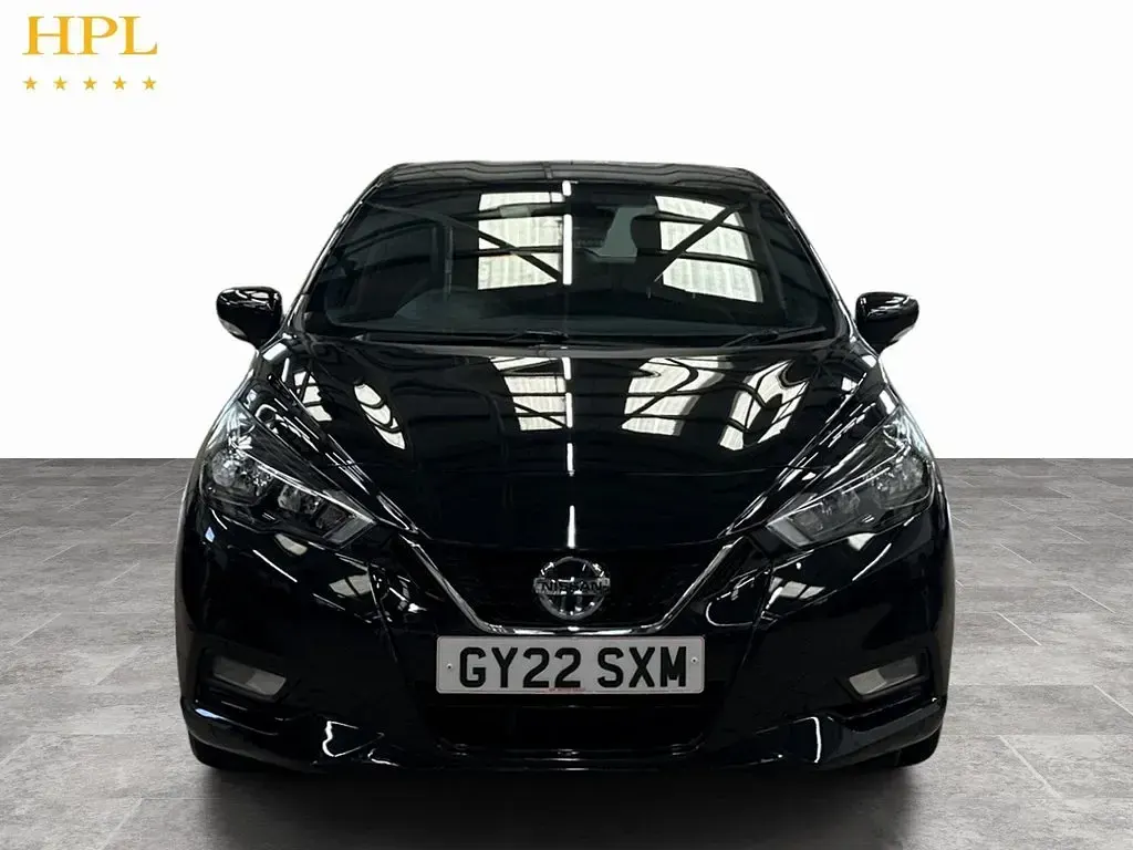 Used Nissan Micra Acenta 92 HP (67 kW) 2022 Black Hatchback