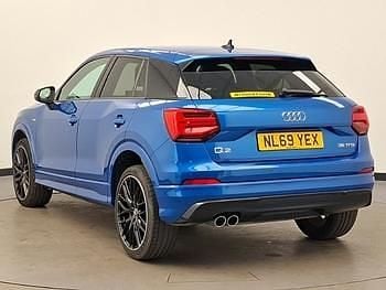 Used Audi Q2 Black Edition 150 HP (110 kW) 2019 Blue SUV
