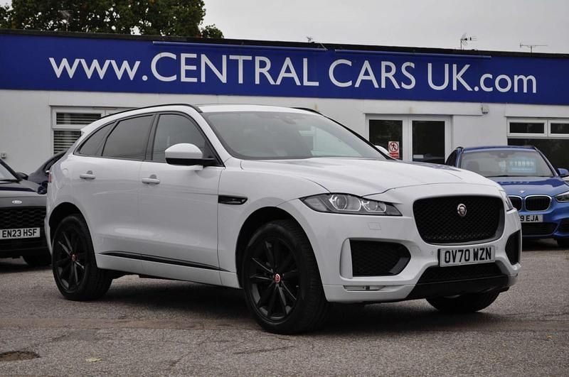Used Jaguar F-Pace Chequered Flag 240 HP (176 kW) 2020 White SUV