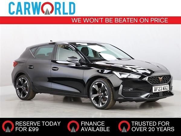Black Used 2023 Cupra Leon Hatchback | £22,080 (Expensive) - Image 1/3