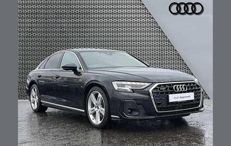 Used Audi A8L S-Line 281 HP (206 kW) 2023 Black Sedan