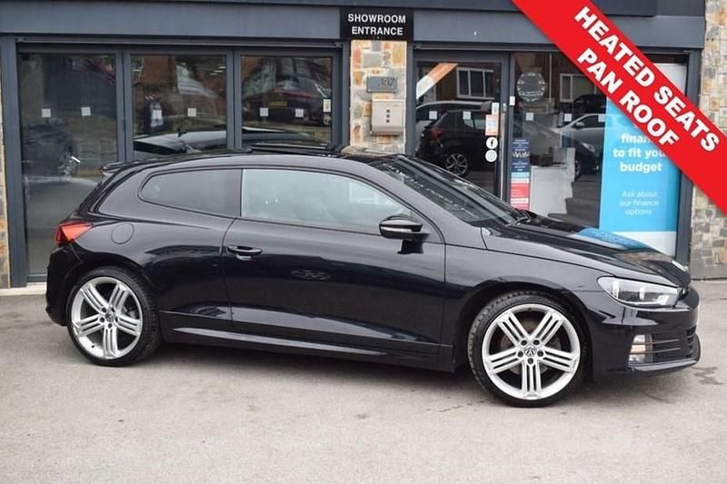 Black Used 2017 VW Scirocco R-line Coupe | £14,000 (Fair price) - Image 1/1