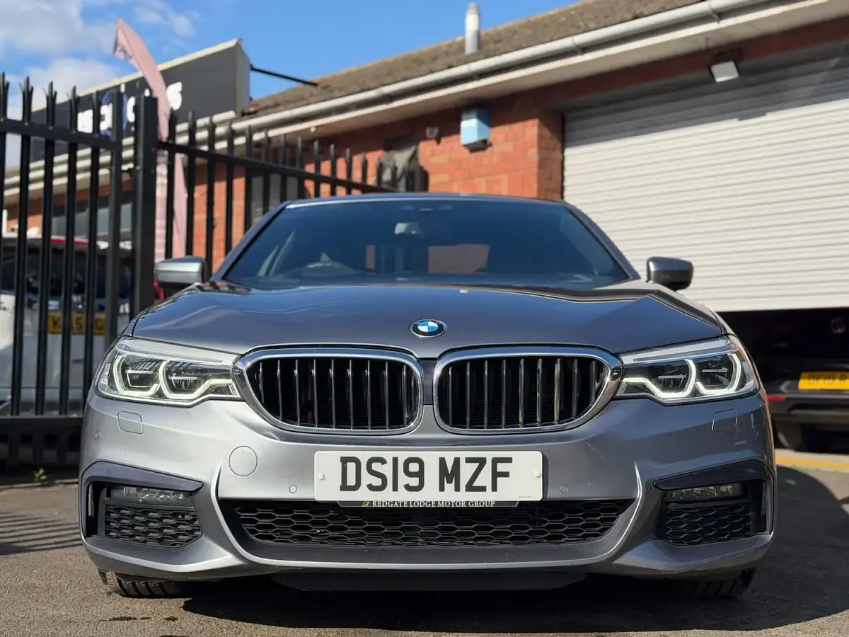 Used BMW 530 M Sport 261 HP (191 kW) 2019 Blue Sedan