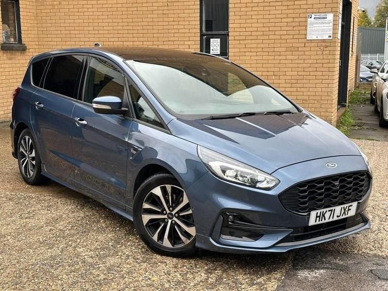 Blue Used 2021 Ford S-MAX ST-Line MPV | £24,999 - Image 1/4