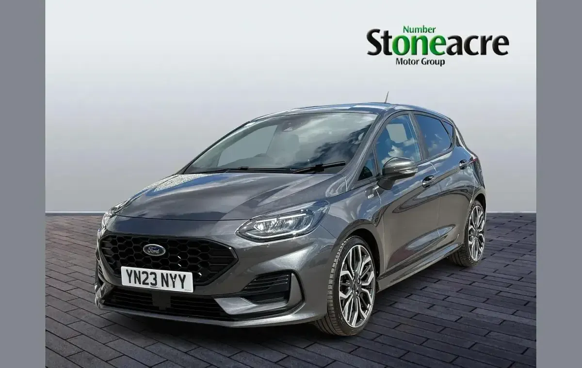 Used Ford Fiesta ST-Line X 99 HP (72 kW) 2023 Grey Hatchback