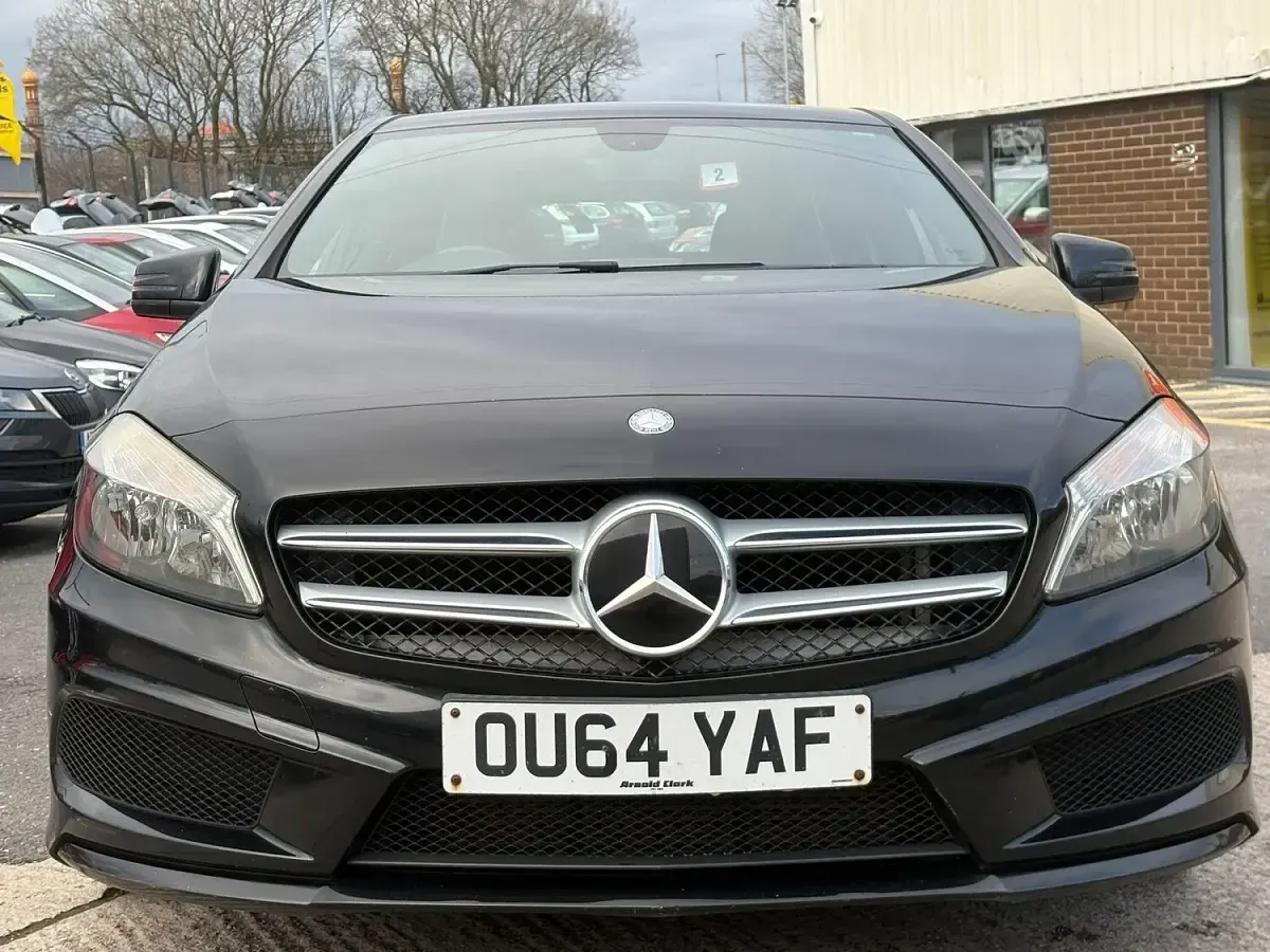 Used Mercedes A180 AMG 109 HP (80 kW) 2014 Black Hatchback
