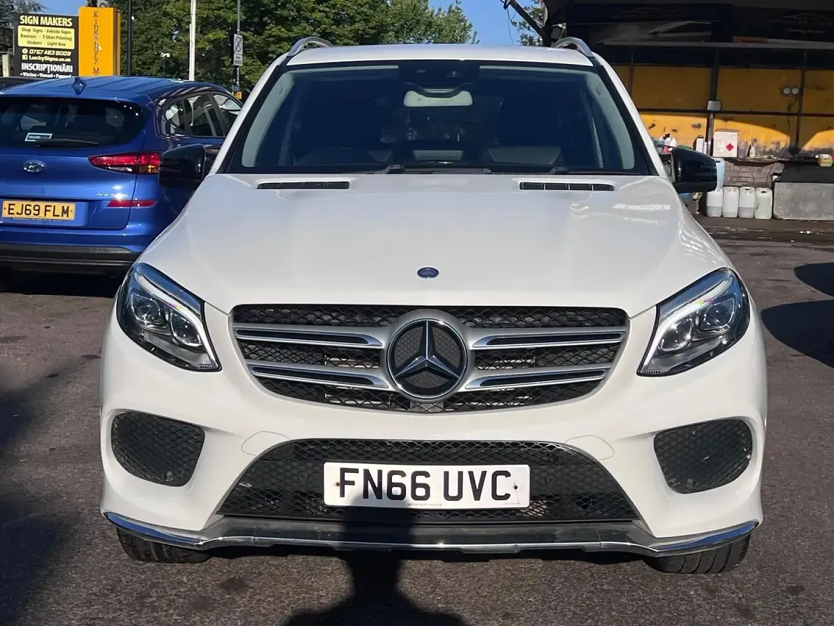 Used Mercedes GLE250 AMG line 204 HP (150 kW) 2016 White SUV
