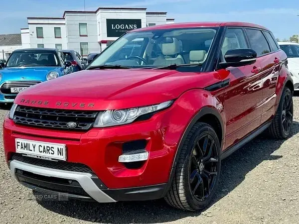 Used Land Rover Range Rover evoque Dynamic 190 HP (139 kW) 2013 Red SUV