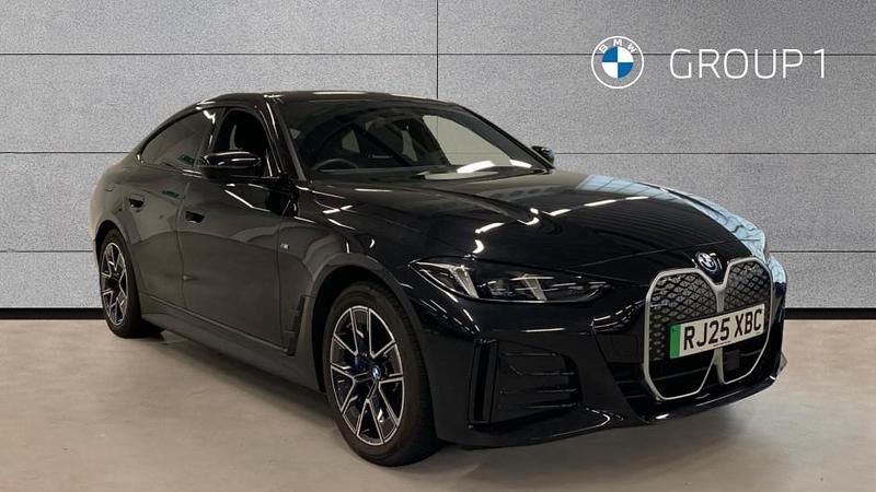 Black Used 2025 BMW i4 M Sport Sedan | £37,450 (Good price) - Image 1/4