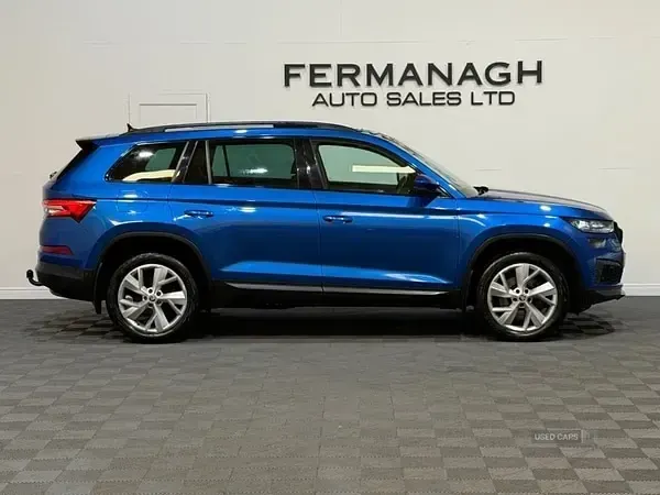 Used Skoda Kodiaq SE L 150 HP (110 kW) 2021 Blue SUV