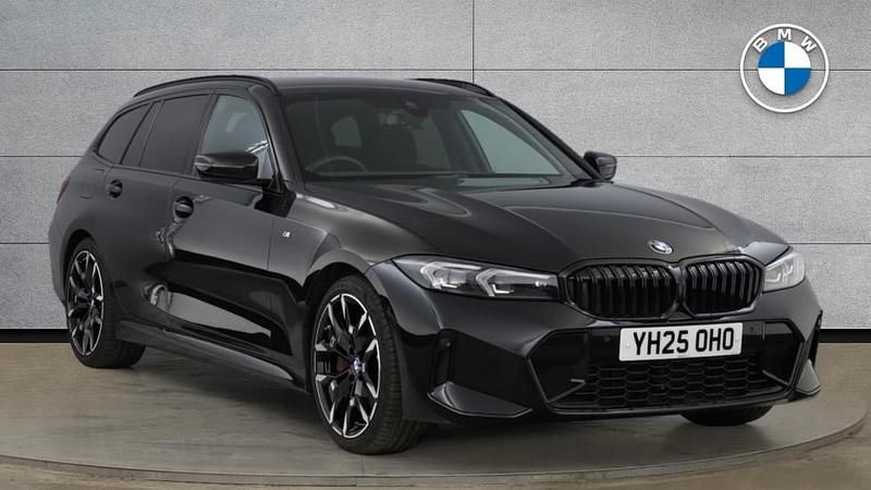 Black Used 2025 BMW 320 M Sport Estate | £35,499 (A bit pricey) - Image 1/4