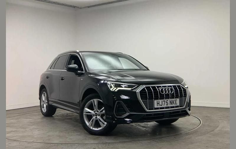 Used Audi Q3 S-Line 150 HP (110 kW) 2025 Black SUV