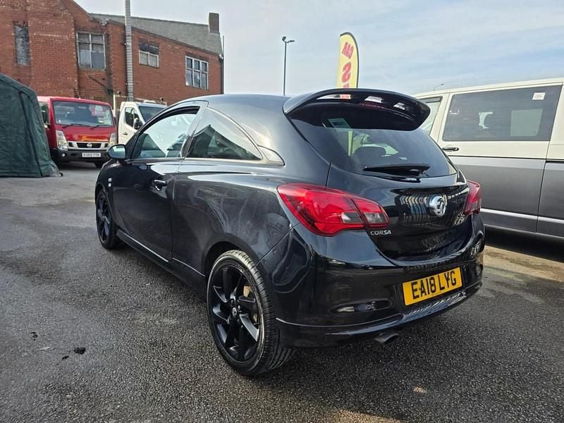 Used Vauxhall Corsa Edition 2018 Black Hatchback