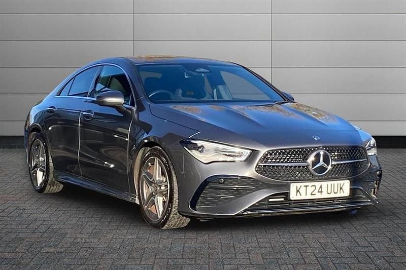 Mountain grey Used 2024 Mercedes CLA220 Executive Sedan | £28,490 (Good price) - Image 1/4