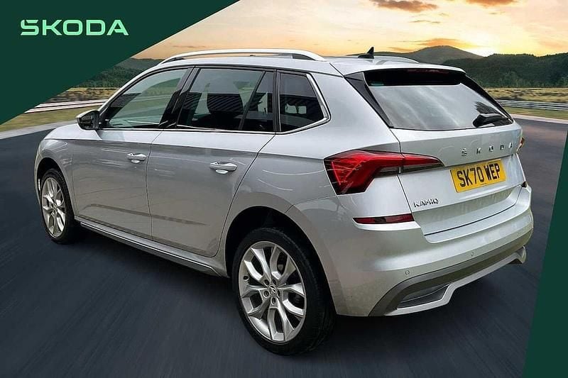 Used Skoda Kamiq SE L 113 HP (83 kW) 2020 Silver SUV