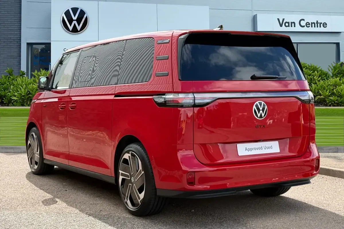 New VW ID. Buzz GTX 250 kW (340 HP) 2026 Red MPV