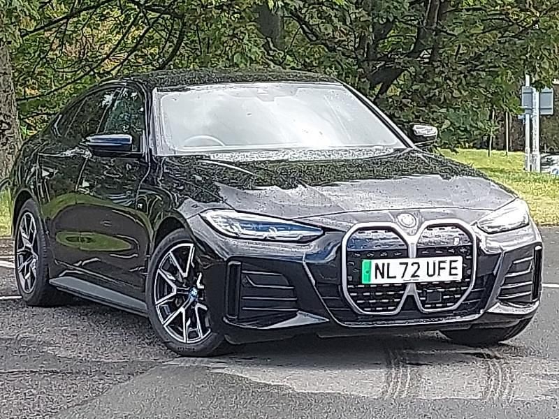Black Used 2022 BMW i4 M Sport Sedan | £32,998 (Expensive) - Image 1/4