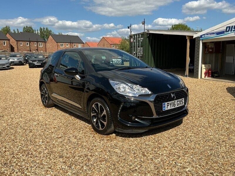 Black Used 2016 DS Automobiles DS3 Elegance Hatchback | £4,995 (Fair price) - Image 1/4