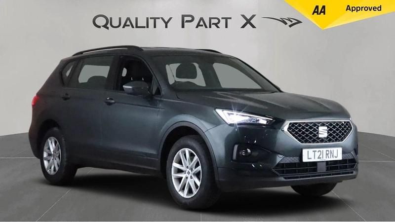 Green Used 2021 Seat Tarraco SE SUV | £20,470 (Fair price) - Image 1/4