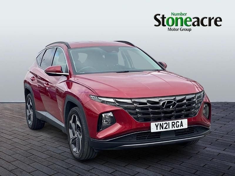 Red Used 2021 Hyundai Tucson Premium SUV | £20,500 (Good price) - Image 1/4