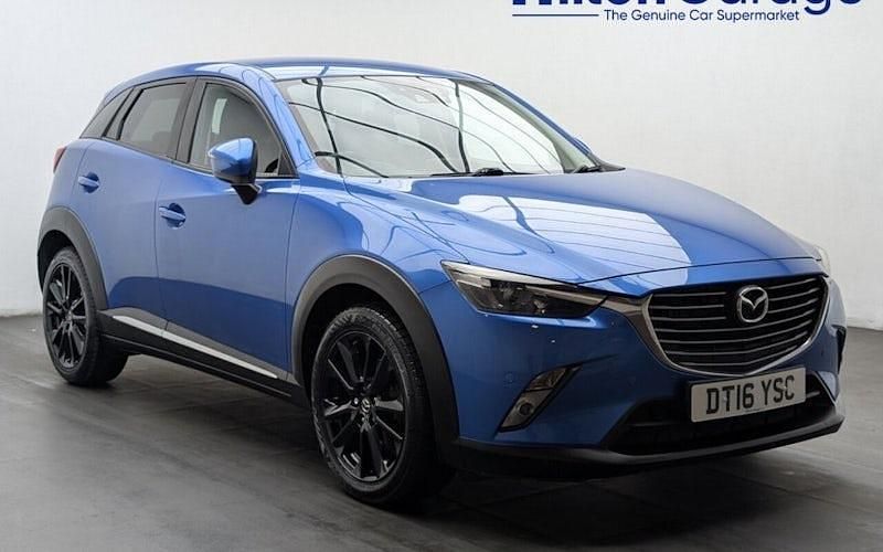 Used Mazda CX-3 Inclusive 121 HP (88 kW) 2016 Blue SUV