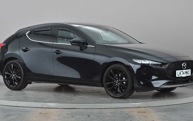 Black Used 2024 Mazda 3 Homura-Line Hatchback | £20,799 (Fair price) - Image 1/4