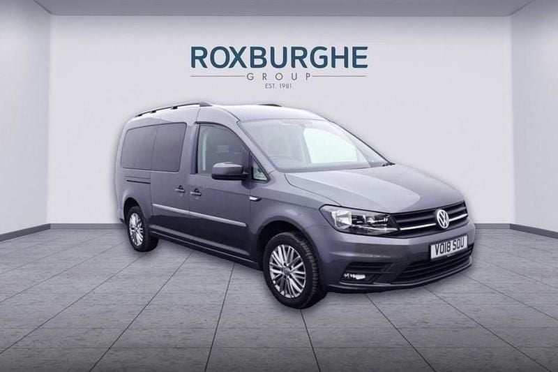 Grey Used 2018 VW Caddy Maxi Life Life MPV | £11,740 (Good price) - Image 1/1