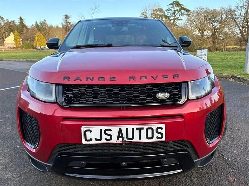 Used Land Rover Range Rover evoque HSE Dynamic 2017 Red Estate