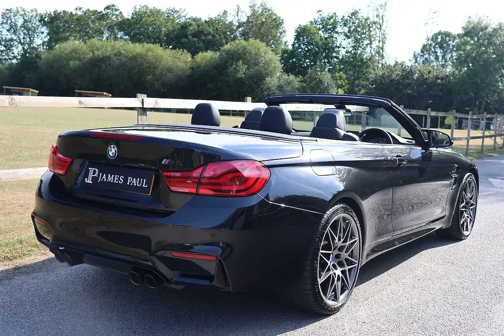 Used BMW M4 Cabriolet Competition Edition 450 HP (330 kW) 2018 Black Cabriolet