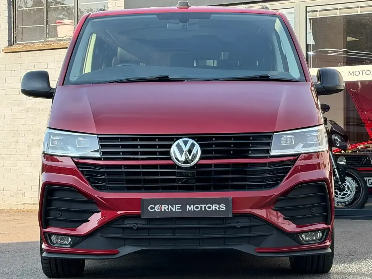 Used VW T6.1 Sportline 204 HP (150 kW) 2023 Red Van